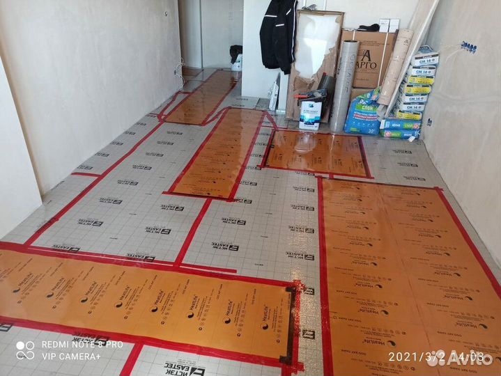 Тёплый пол. Отопление