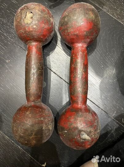 Гантели советские по 5 кг