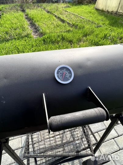 Угольный гриль, смокер-гриль (коптильня) 4в1