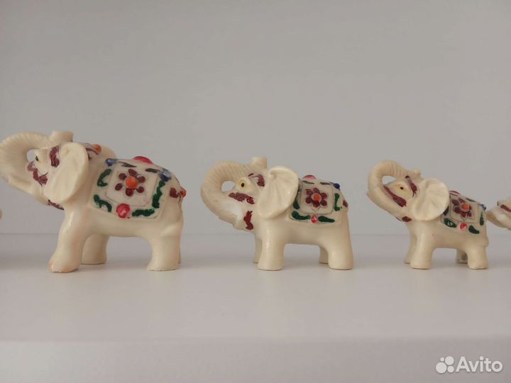 Слоники набор 7 штук