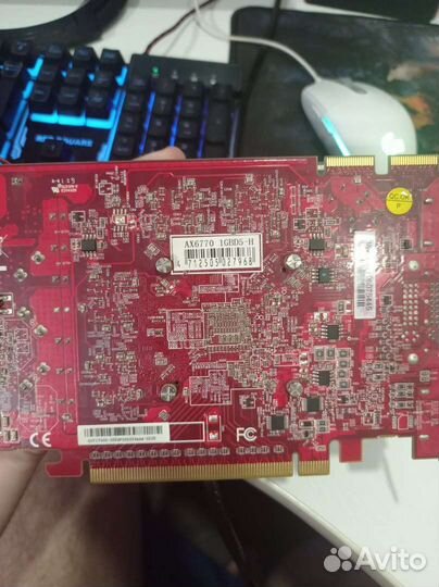 Видеокарта HD6770 1GB gddr5