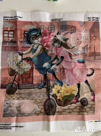 Картина вышитая крестом