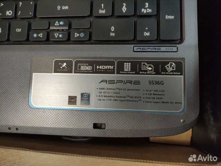 Acer aspire 5536G
