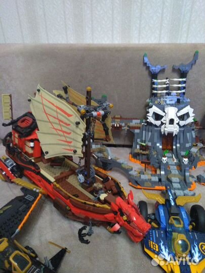 Lego ninjago постройки и минифигурки