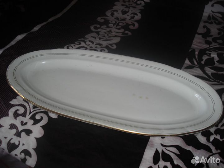 Блюдо антикварное Кузнецова