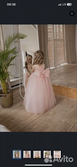 Платье для девочки 116