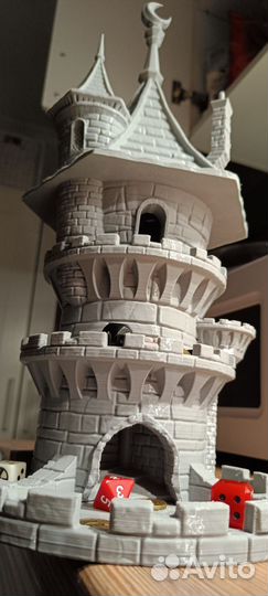 Большая башня для кубиков / Dice tower / DnD