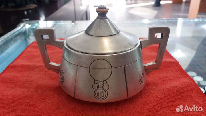 Сахарница серебро 900 пр. Англия 1900-1930г.г