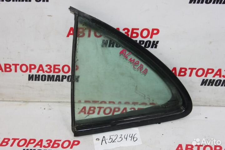 Стекло двери задней левой для Nissan Almera 2 20