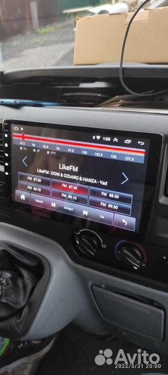 Магнитола на Форд Транзит