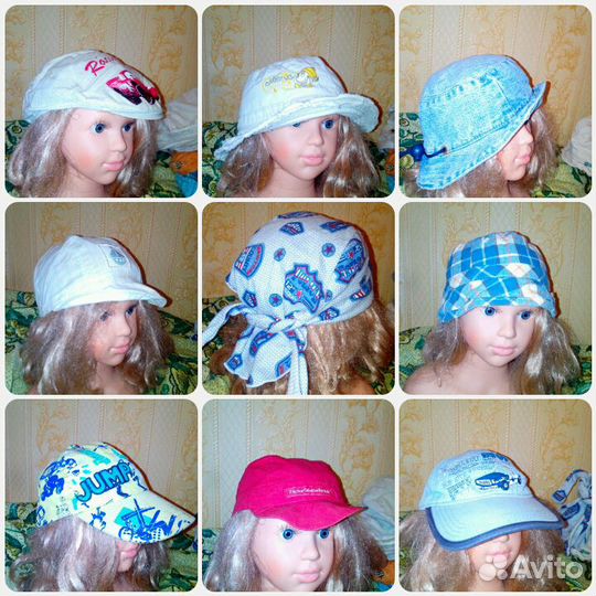 Пакет 9шт кепка бейсболка