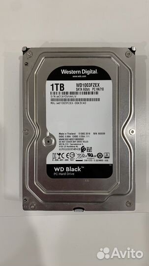 Жесткий диск WD black 1TB