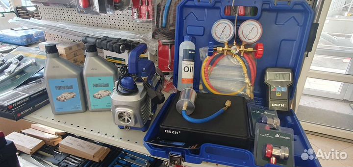 Набор для заправки кондиционеров в наличии Уфе