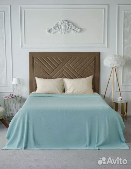 Вязанный плед бу 240*260