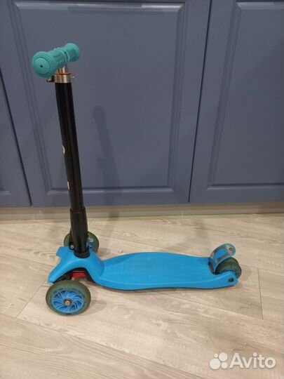 Самокат детский 3х-колёсный складной