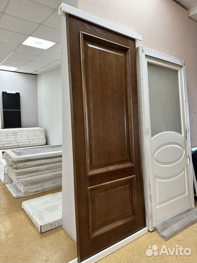 Двери натуральный шпон