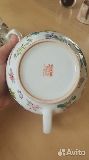 Посуда Китай Дракон и Феникс ручная роспись