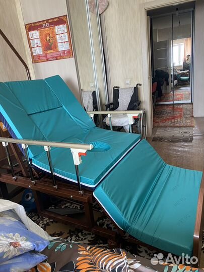 Кровать медицинская для лежачих