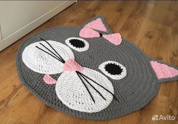 Коврик прикроватный, хенд мейд форево