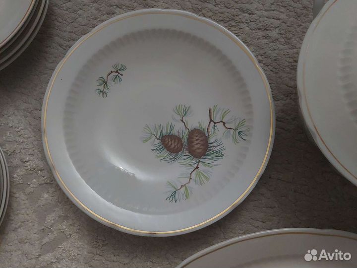 Столовый сервиз ссср. Пролетарий