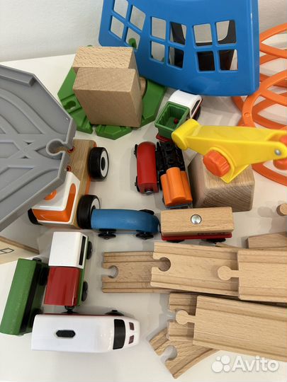 Деревянная дорога IKEA лиллабу