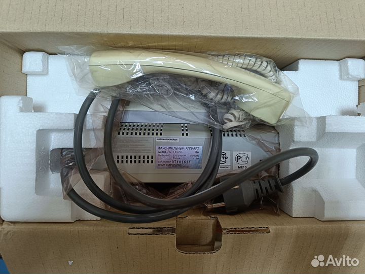 Телефон с факсом sharp FO-55