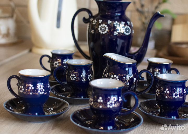 Сервиз кофейный Бронницы Н-Новгород СССР 70е