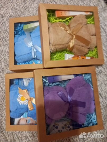 Подарочные наборы новые из косметики на праздники