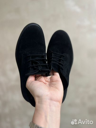 Ботинки замшевые Италия