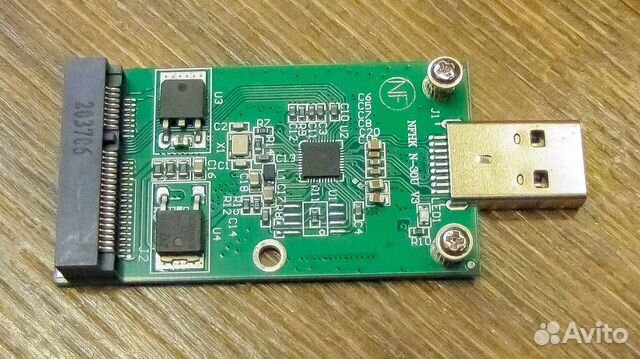 USB 3.0 адаптер msata SSD