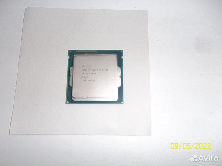 Intel core I7-4770K socket 1150