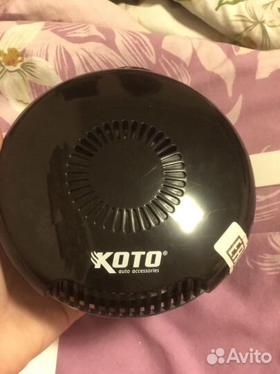 Тепловентелятор с функцией обдува для автомобиля