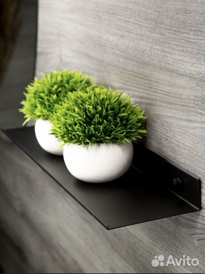 Полка настенная Алюминиевая 4шт