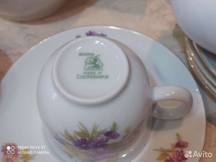 Сервизы кофейный и чайный