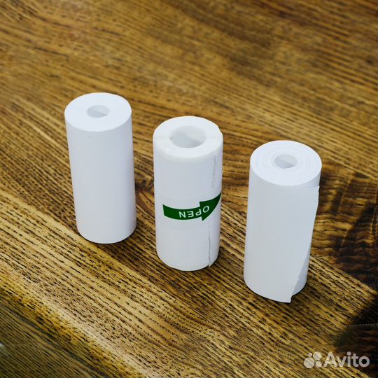 Термобумага для термопринтеров и фотоаппаратов