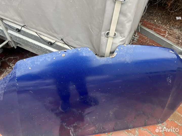 Капот, бампер, фары renault logan 2