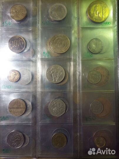 Набор монет мира
