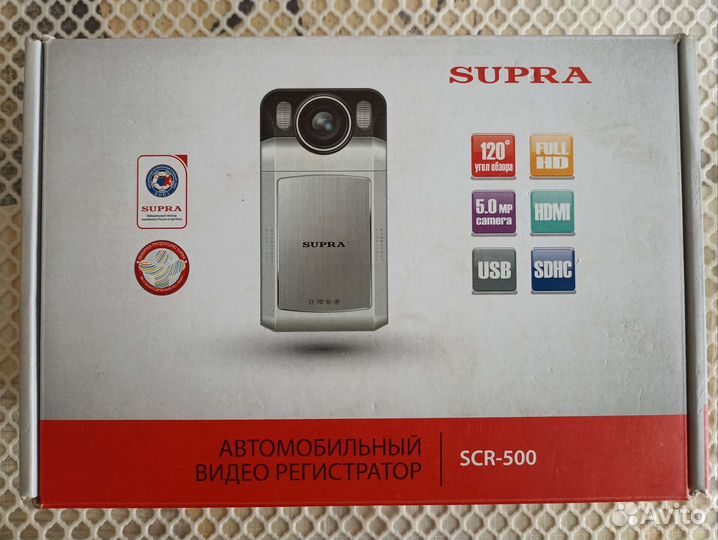 Видеорегистратор supra SCR-500