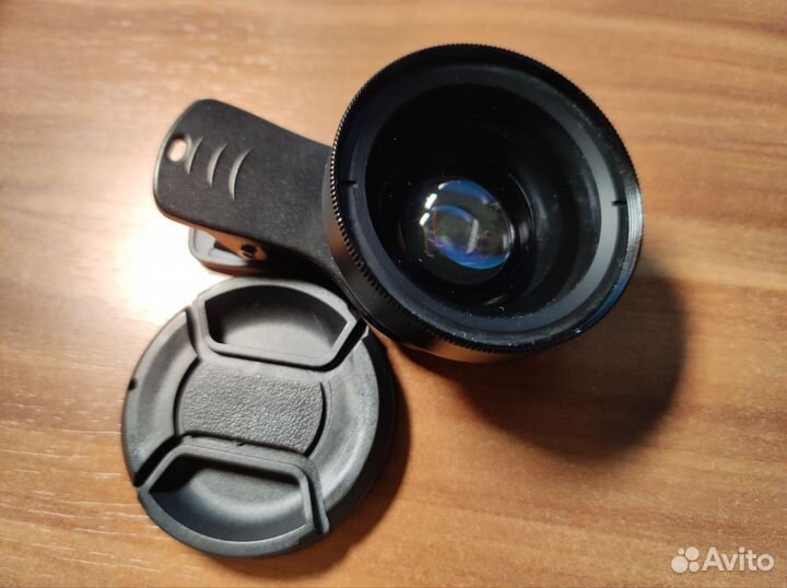 Объектив для телефона Широкий угол+макро