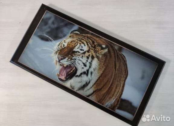 Нарды подарочные амурский тигр 60 на 60