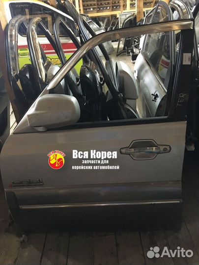 Дверь передняя LH метал. Hyundai Terracan