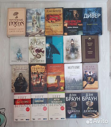 Книги (весь список в описании)