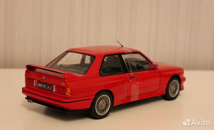 1:18 модель BMW M3 E30 1986 Solido