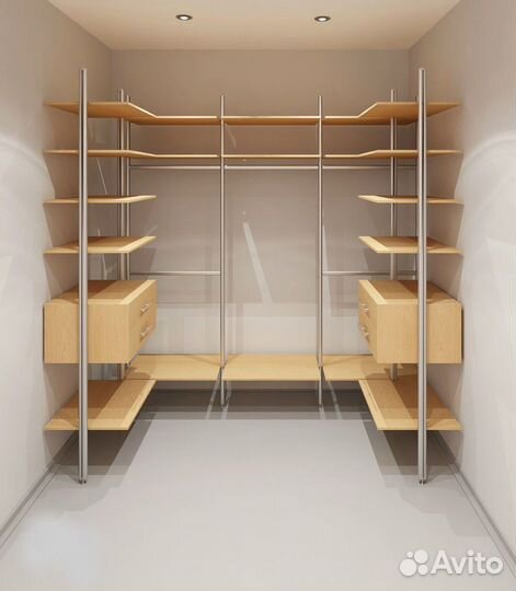 Гардеробные системы хранения