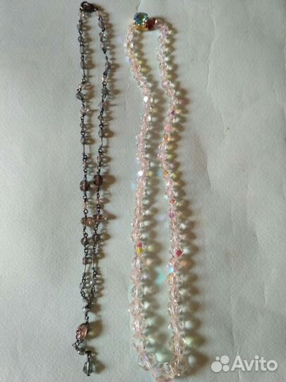 Бусы браслеты стекло пакетом цена за всё