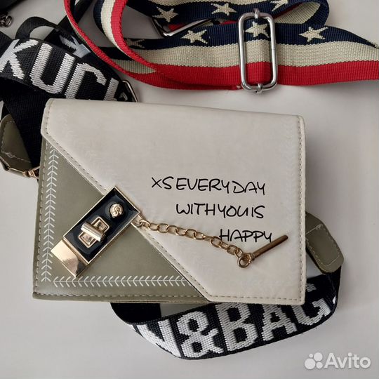 Сумки женские через плечо бу