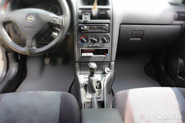 Автоковрики автомобильные опель Astra G 98-04