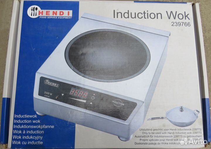 Плита индукционная Hendi Wok 3500 239766