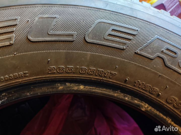 Bridgestone Dueler A/T 265/65 R17