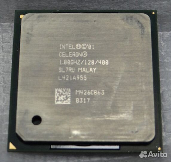 Процессор Intel Celeron 1.8GHz, Socket mPGA478B